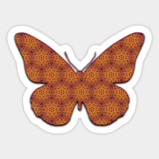 Yoga Butterfly Sticker